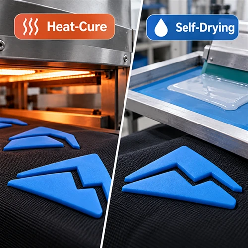 Heat-Cure Vs Self-Drying Matte Silicone for Textile Screen Printing