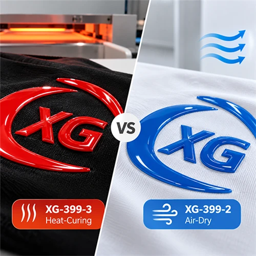 Heat-Cure Vs Air-Dry Glossy Silicone for Textile Screen Printing